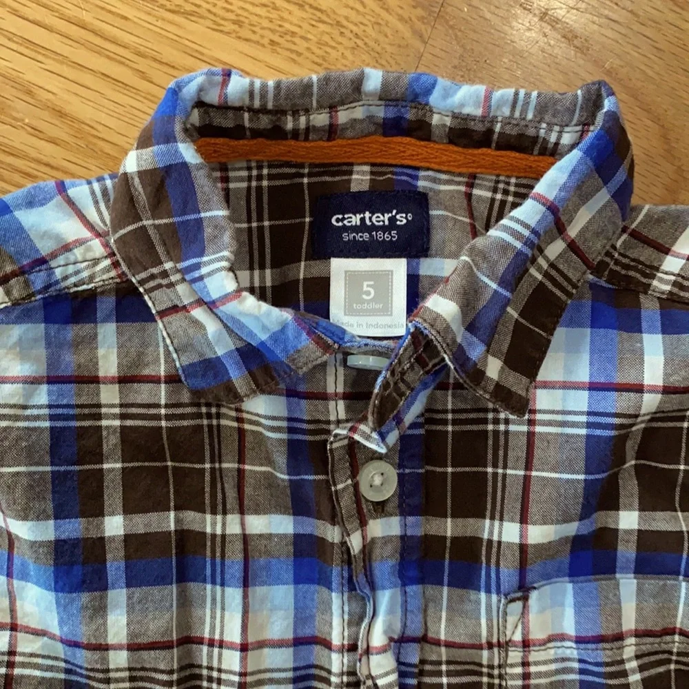 Carter’s Plaid Shirt